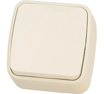 Выключатель "Дача" 1ОП IP20 10А, сл. кость