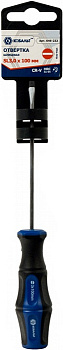 Отвертка КОБАЛЬТ Ultra Grip SL 3,0 х 100 мм CR-V, арт. 646-232