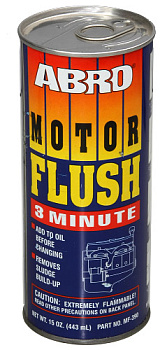 Промывка двигателя 3-минутная ABRO, 443 мл