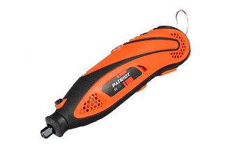 Гравер эл. PATRIOT EE 101  с гибким валом, 140Вт, 10000-32000об/мин, цанга:2,3мм/3,2мм, 40 насадок