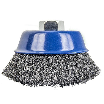 Корщетка для МШУ чашеобразная мягкая ПРАКТИКА 100мм М14 (1шт)