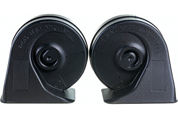 Сигнал звуковой УЛИТКА SKYWAY 025 d=75 мм 12V 110dB сталь/пластик 2 шт 8,5А