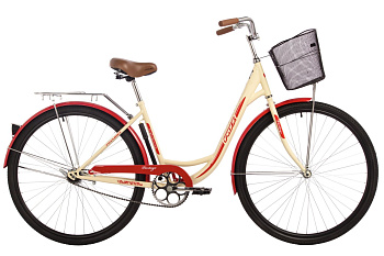 Велосипед FOXX 28" VINTAGE бежевый,сталь, размер 18"+ желез корзина Велосипед FOXX 28" VINTAGE бежевый,сталь, размер 18"+ желез корзина