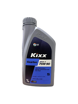 Масло трансмиссионная KIXX Geartec GL-5 75W-90 1л