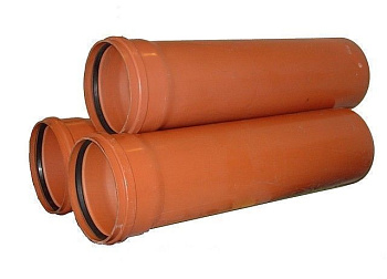 Труба D=160, L=3м рыжая