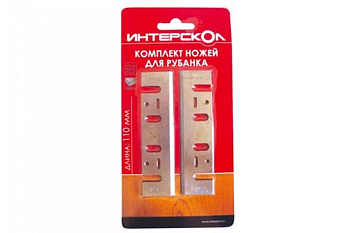 Нож для рубанка Интерскол 110х29х3 (компл)