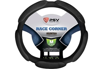 Оплетка руля PSV SLANT  экокожа + алькантара со скошенным низом  (M)