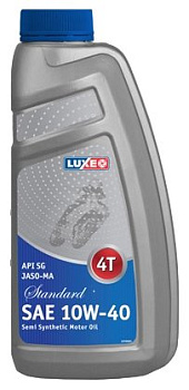 Масло моторное LUXE JASOMA Standard 10W40 4Tп/с SG 1л