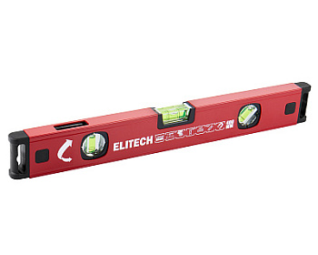 Уровень ELITECH 40см, магнитный, 3 глазка 320101