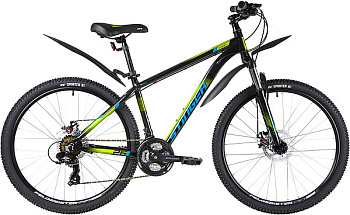 Велосипед STINGER 26" ELEMENT EVO черный, алюминий, размер 16"