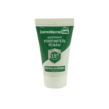 Гель Сантехмастер зеленый тюбик 15гр подключение до 1,5*