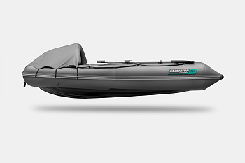 Лодка надувная GLADIATOR E350PRO темно-серый