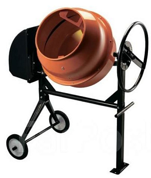 Бетоносмеситель OLYMP MACHINERY 250 (двигатель 1300Вт, 250л, 30об/мин, чуг.венец)