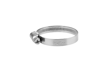 Хомут обжимной 9мм из нерж.стали 32-50мм (2шт), MP