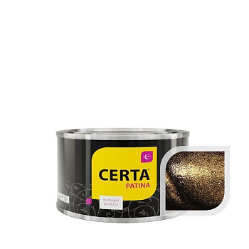 Краска CERTA-PATINA золото (0,16кг) Краска CERTA-PATINA золото (0,16кг)