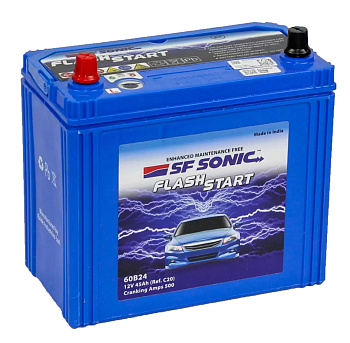 Аккумулятор SF SONIK 6СТ-50.1 (60B24R) тонк.кл