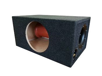 Корпус для сабвуфера 12Т601 Графит (ФИ.  12" 160 труба)