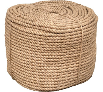 Канат джутовый 10мм 10м