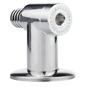 Клапан обратный для стиральной машины (латунь, хром) MPF