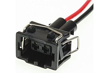 Разъем гнездовой 2х полосный с про-ми и метал.скобой VW/AUDI /SKODA (ОЕМ 357972752) TM Nord YADA				