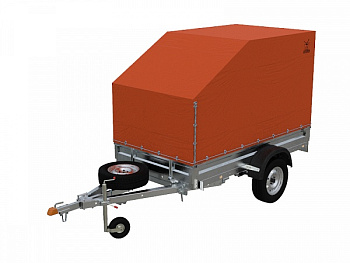 Прицеп Бизнес 111725 ЕВРО R13,4*98  колесо+ тент с каркас 725-1300