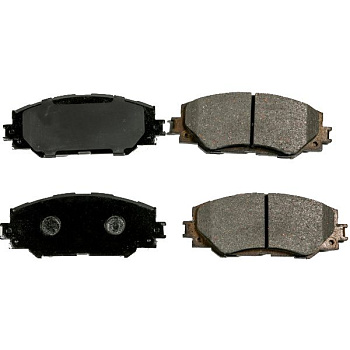Колодки тормозные, передние (с антискрипной пластиной)