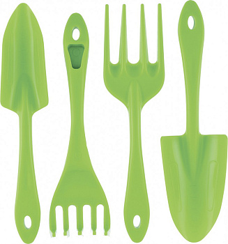 Набор садового инструмента из полипропилена, 4шт PALISAD