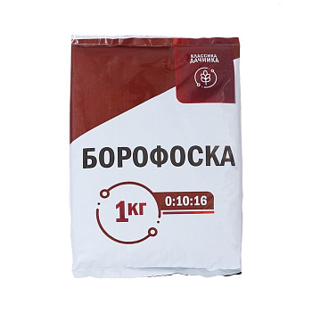 Удобрение Борофоска 1кг K-16 P-10 В-0,25 Са-20  Mg-2 Н-Агро