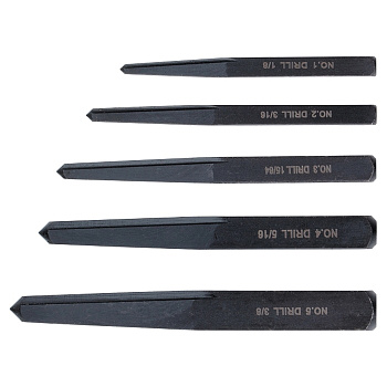 Набор экстракторов 5шт, прямой квадрат MATRIX