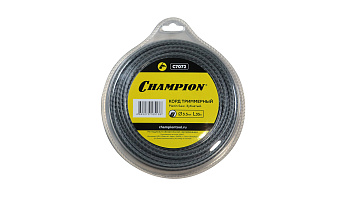 Корд трим. CHAMPION Platin Saw 3.5мм*35м (зубчатый)+нож