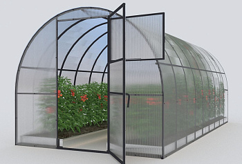 Теплица НОВАТОР-4 3х4 (ш.0,66м)