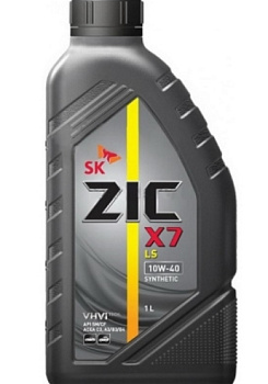Масло моторное ZIC X7 LS 10W40 1л синт.