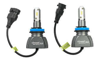Лампа светодиодная Allroad №5 Н11,12-24V, арт ALRN5H11 (22054), 65W (5000К,6500Lm) к-т