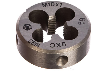 Плашка круглая 10,0*1,0