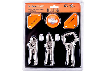 Набор приспособлений д/сварки MULTI-6 (пр-во FoxWeld/КНР)