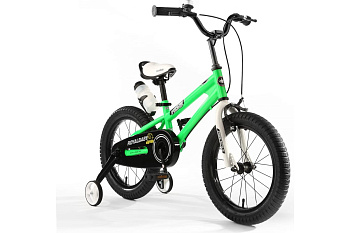 Велосипед STELS 18" Royal Baby FREESTYLE  (21.5см зеленый/крас./оранж)