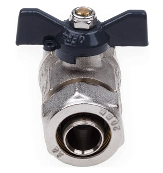 Кран AQUALINK шаровый для м/п трубы 20*х1/2* ц.вн. (латунь)