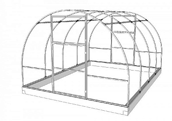 Теплица Польза-3 СТАНДАРТ, ХОЗЯЮШКА Полимер 3*6