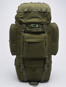 Рюкзак тактический RU 018 цвет Хаки ткань Оксфорд 70л Рюкзак тактический RU 018 цвет Хаки ткань Оксфорд 70л