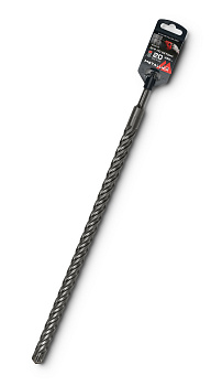 Бур по бетону SDS-plus METALLICA Ultra 20 х460/400 мм, Х-напайка, 4 спирали