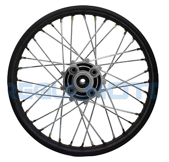 Диск колесный задний спицы барабан 2,15*18 Спорт-001