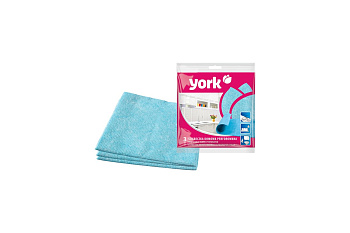 Салфетка вискозная перфорированная YORK 3шт. (34х35 см)