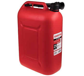 Канистра для бензина SKYWAY 25л пластик усиленная