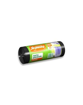 Пакеты для мусора "ХОЗЯЮШКА Мила" ПРОФИ, 30 мкм, 160л 10шт короткий рулон