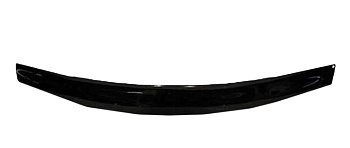 Дефендер капота (Classic черный) NISSAN SUNNY FNB15, JB15, QB15 98-04, (надпись)