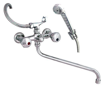 Смеситель в/д ЦС-СМ 600/5.1-4 К М_Мария круглый излив D-16 L-300 мм