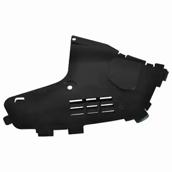 Защита бампера переднего правого!\ Renault Logan 1.4/1.6/1.5DCi 06>