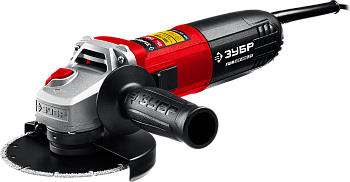 УШМ ЗУБР 125мм, 1100Вт, с регулировкой оборотов