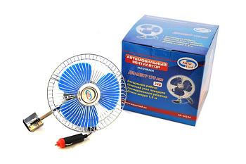 Вентилятор 6" вращающийся на кронштейне 24 V AV-26240, 13532