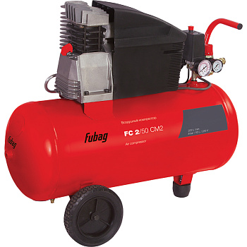 Компрессор FUBAG FC 2/50 CM2 (FC 230/50 CM2) (222 л/мин_50л_8бар_1.5кВт) Компрессор FUBAG FC 2/50 CM2 (FC 230/50 CM2) (222 л/мин_50л_8бар_1.5кВт)
